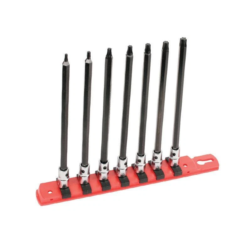Wiha Tools 77193 7-Piece Torx 1/4" Drive Bit Socket Rail Set - Image 1 of 1