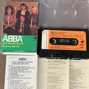 ABBA Love Sounds+Dancing Special JAPAN CASSETTE-ONLY DCP-4007 w/Slip Case+Insert - Picture 1 of 5