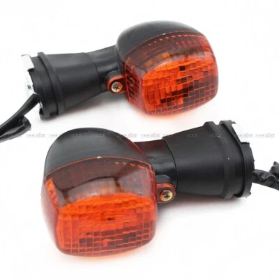 Front Turn Signal Indicator Blinker For KAWASAKI NINJA250R NINJA500 ZRX1200R/S - Image 1 of 4