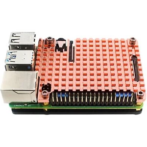 Ultra-thin Copper Heatsink Protective Passive Cooling Case For Raspberry Pi 4B - Afbeelding 1 van 12