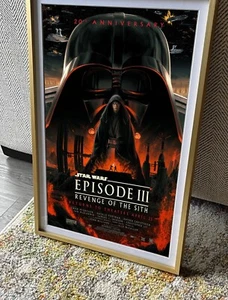NEW! Star Wars Japan 2025 20th Anniversary Of Revenge Of The Sith Poster,reprint - Picture 1 of 4