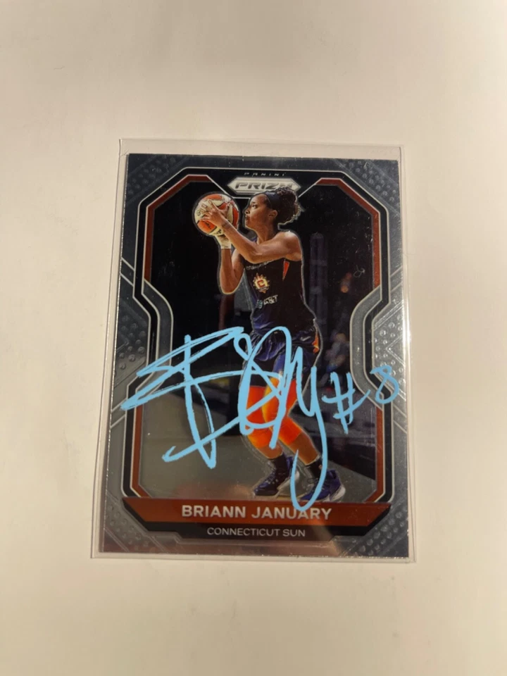 Connecticut Sun BRIANN JANUARY Signed WNBA Card - Image 1 of 1