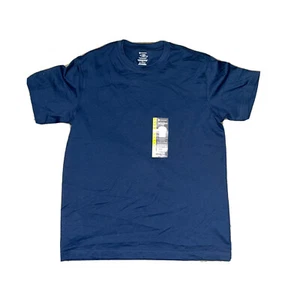 T-shirt girocollo uomo blu navy MEMBERS MARK Essential taglia large nuova con etichetta - Foto 1 di 1