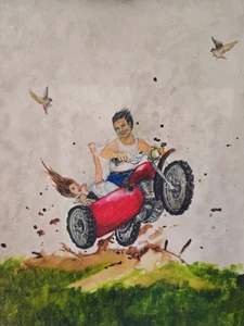 Watercolor Painting (Watercolor/Canva 8x10 By Ludwika Olelka - Picture 1 of 1