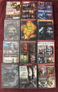 35 👈 Horror Movies In 14 Cases /Preowned - Picture 1 of 23