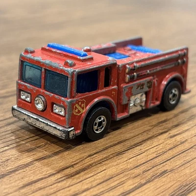 Caminhão de bombeiros vintage Hot Wheels 1976 Fire Eater  - Imagem 1 de 4
