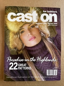 CAST ON Knitting Magazine November 2005- January 2006 - Picture 1 of 3