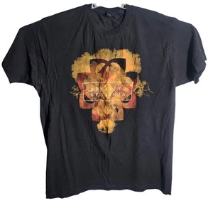 T-shirt Breaking Benjamin Band nera XL grafica Tultex Fire Cloud Tee - Foto 1 di 9