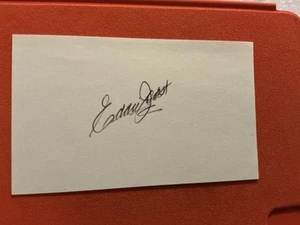 Eddie Joost🔥MLB Debut 9/11/36 Cincinnati Reds🔥Braves A’s Red Sox🔥Auto🔥🔥🔥🔥 - Picture 1 of 1