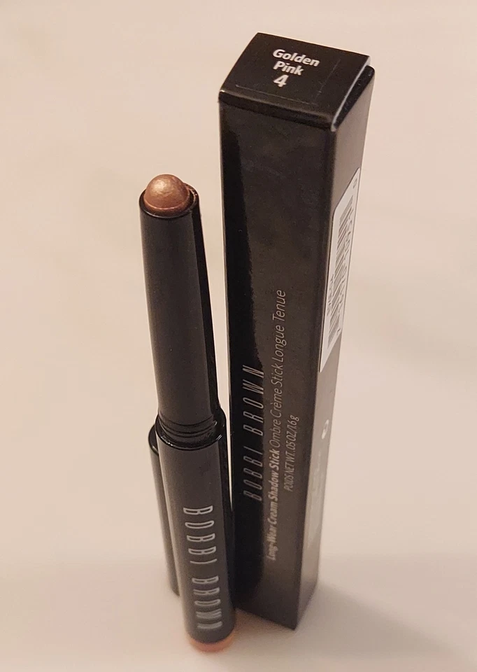 Bobbi Brown Long-Wear Cream Shadow Stick GOLDEN PINK #4 - Size 0.05 Oz. / 1.6 g - Image 1 of 2
