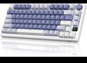 RK ROYAL KLUDGE M75 RGB Mechanical Keyboard 75% Layout Wireless Bluetooth USB-C - Picture 1 of 7