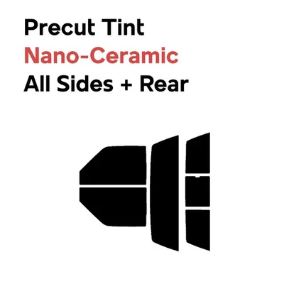 Película de ventana precortada automotriz nano cerámica tinte hágalo usted mismo para Chevrolet S-10 1982-1993 Foto 1 de 4