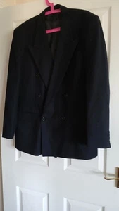 mens double breasted suit jacket 42 Inch With Trousers 34 Inch - Picture 1 of 5