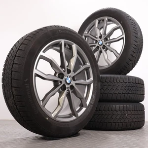 Ruedas de invierno 18 pulgadas BMW X1 F48 X2 F39 llantas originales 711M neumáticos de invierno 7,5 mm - Imagen 1 de 10