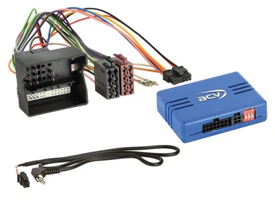 ACV CAN-Bus- Lenkradadapter für Mercedes E-Klasse SLK CLS Quadlock JVC 42-1190-9 - Bild 1 von 4