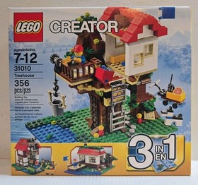 LEGO CREATOR: Tree House 31010 Complete Resealed Bags 3 in 1 Backyard Clubhouse 