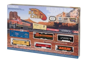 Bachmann HO Scale Rail Chief Electric Train Set 706 - Picture 1 of 2