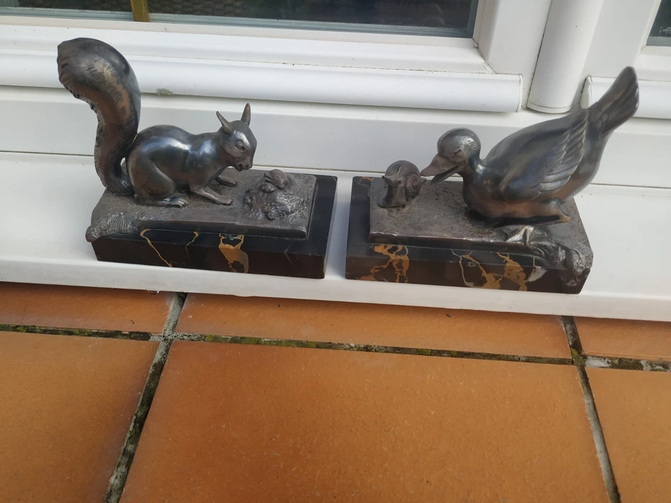 Anciens serres livres signés BENJAMIN RABIER Ecureuil taupe et oiseau escargot  - Photo 1/4