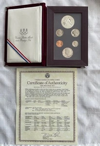 1988 United States Mint Prestige Set - Olympic Coins - Six coin set - COA - Picture 1 of 4