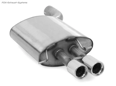  Escape deportivo bmw serie 5 e60 e61 535d limusina touring 2x80 redondo con abs. Foto 1 de 4