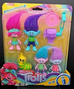 Imaginext DreamWorks Trolls Figur Multipack Spielset - 7 Teile - Bild 1 von 3