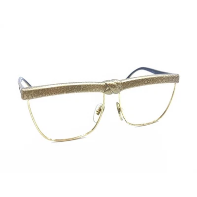 Laura Biagiotti винтажный P35 золото квадрат солнцезащитные очки оправы 140 Италии дизайнер - Изображение 1 из 4