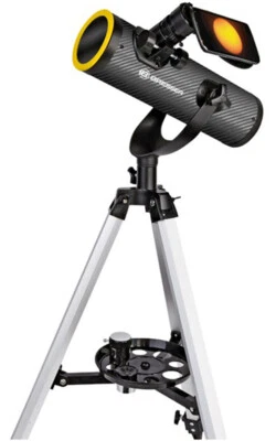 Bresser Solarix 76/350 Telescope + Solar Filter & Phone Holder Kit  #46-76359 UK - Image 1 of 4