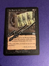 MTG Magic No Rest For The Wicked #S Signed Artist Proof x1 Urza’s Saga Critchlow