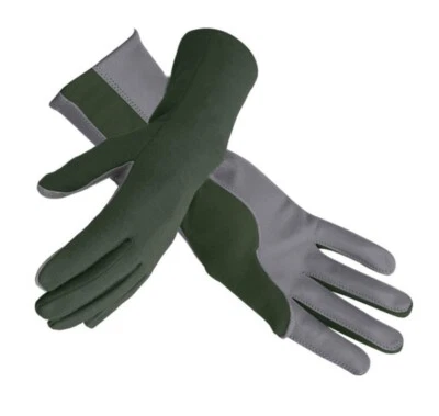 NOMEX FLIGHT FLYERS GUANTES PILOTO RESISTENTE AL FUEGO Negro, Verde, Tostado-Todas las Tallas Foto 1 de 4