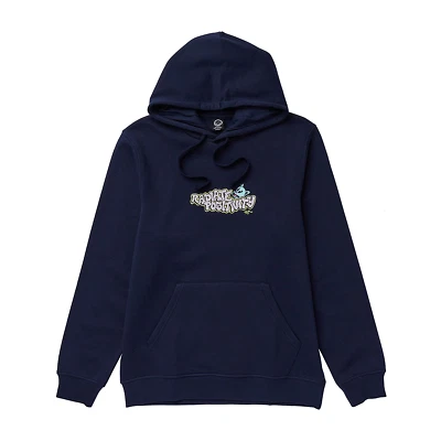 Sudadera con Capucha Neff Para Hombres Radiate Positividad Azul Marino Nueva XL Foto 1 de 4