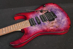 IBANEZ RG470PB REB SOLID GUITAR PRO QUALITY Quantum Pickups Red Eclipse Burst - Picture 1 of 12