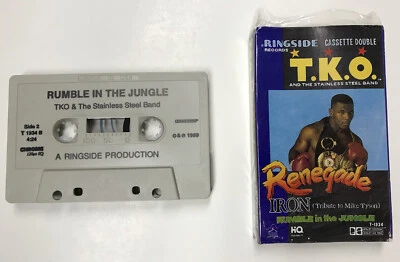 TKO & Stainless Steel Band ‎Renegade Iron Tribute To Mike Tyson Cassette (1989) - Image 1 of 4