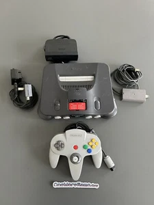 Nintendo 64 Spielekonsole + Controller (Grau) N64 Expansion Pak - Bild 1 von 10