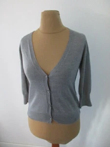 Gilet occasion femme Zadig & Voltaire en laine gris Taille 36 comme neuf - Imagen 1 de 6