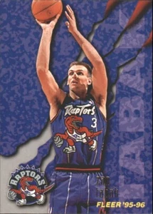 1995-96 Fleer # 269 Zan Tabak Toronto Raptors Basketball Card MINT condition - Bild 1 von 2