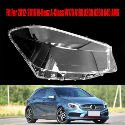 Lente de carcasa de faro derecho para Mercedes Benz Clase A W176 A180 A200 A260 12-16 Foto 1 de 4