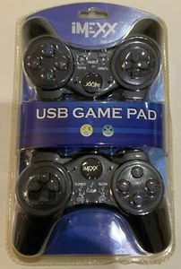 USB DUAL GAME PAD 10 Botón de Fuego TURBO DOBLE PACK - Imagen 1 de 6