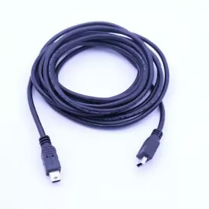 USB 2.0 Mini-B 5Pin Male to Mini-B 5Pin Male Data Cable - 3m - Picture 1 of 6