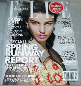 Elle Canada Magazine February 2012 Kate King Scott Speedman Brad Goreski - Picture 1 of 11