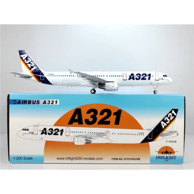 1:200 Inflight Airbus original factory Airbus A321 Diecast Aircraft Model - Image 1 of 4