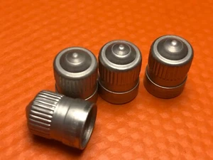 Schrader  Tire Valve Stem Caps Schrader USA   SET OF 4 - Picture 1 of 4