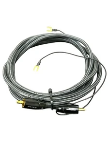 AudioQuest Black Lab Sub Woofer Cable w/Ground Wire - 2.0 Meter - Picture 1 of 2