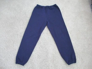 Pantalones deportivos Russell años 70 adultos medianos W32 L26 azul logotipo jogger para hombre hechos en EE. UU. - Imagen 1 de 17