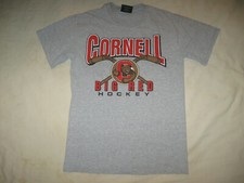 Cornell Big Red Hockey T Shirt Men's Small Steve & Barry's Ivy League NCAA 90s 