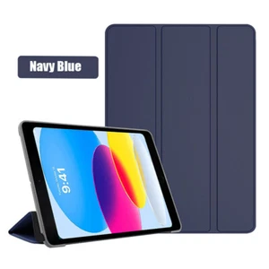 Tablet Case For Apple iPad Smooth Tablet Case - Slim Fit - Smart Cover - Picture 1 of 14