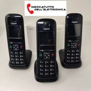 Telefono Cordless Gigaset AS690 IP TRIO, CENTRALINO Comunicanti Vivavoce Rubrica - Foto 1 di 3