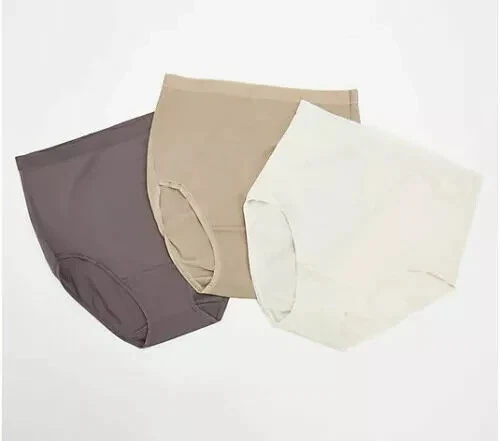 Breezies Elegante Líneas Abdomen Smthng Completo-Breve Panty Conjunto de 3-Champa-Pequeño-A451481 Foto 1 de 1