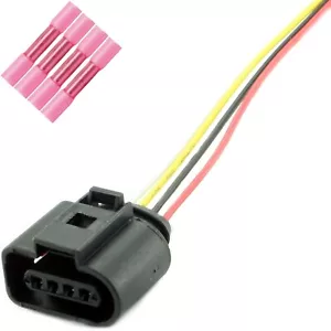 Reparatur Ersatz Stecker Kabel 4 Polig passend für VW Audi Seat Skoda 1J0973704 - Bild 1 von 10