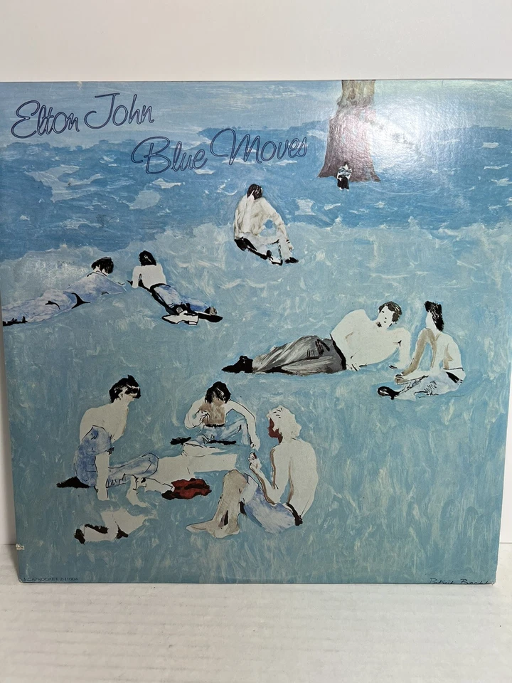Elton John – Blue Moves - 1976 - MCA/Rocket MCA2-11004 Vinyl 2xLP VG+/VG+!!! Foto 1 de 4