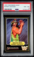 1991 Swanson WWF Randy Savage PSA 8 Macho Man WWE WCW NWA